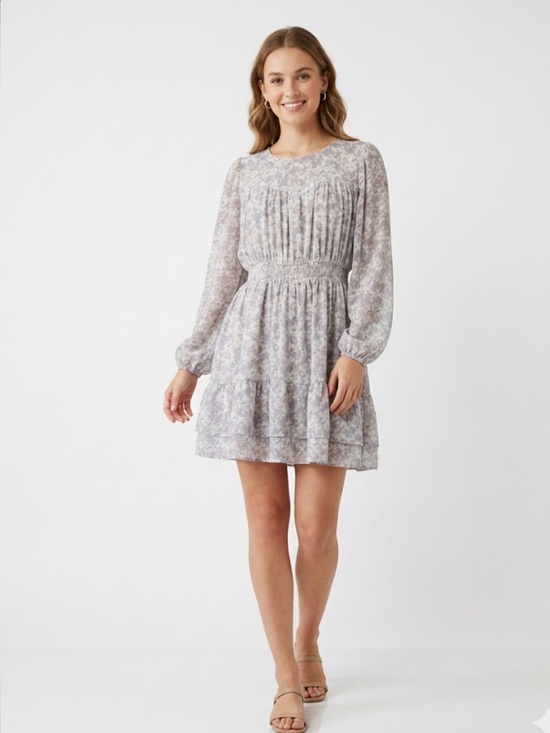 ARULA Dresses & Skirts - Arula Floral Long-Sleeve Plus size Festival  Comfortable Tiered Milkmaid Dress